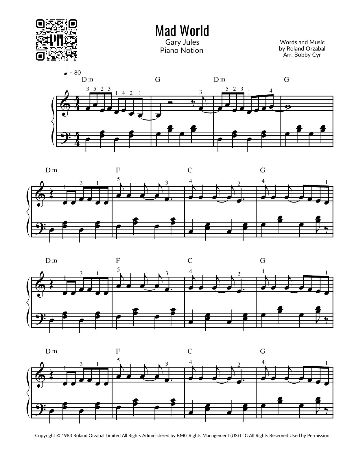 ピアノの楽譜 | 無料PDF — Piano Notion